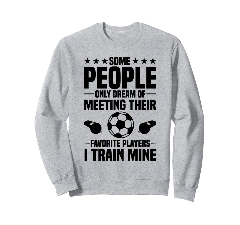 Soccer Coach Sweatshirt - Trendy Graphic for Adults