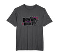 Bow Up Kick It Soccers Motivational T-Shirt - Trendy Graphic Men Women