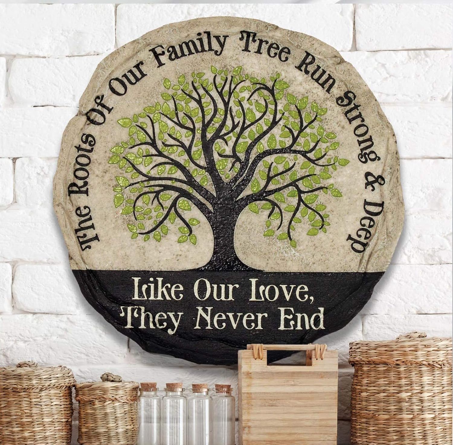Spoontiques - Garden Décor - Spoiled Rotten Dog Stepping Stone - Decorative Stone for Garden