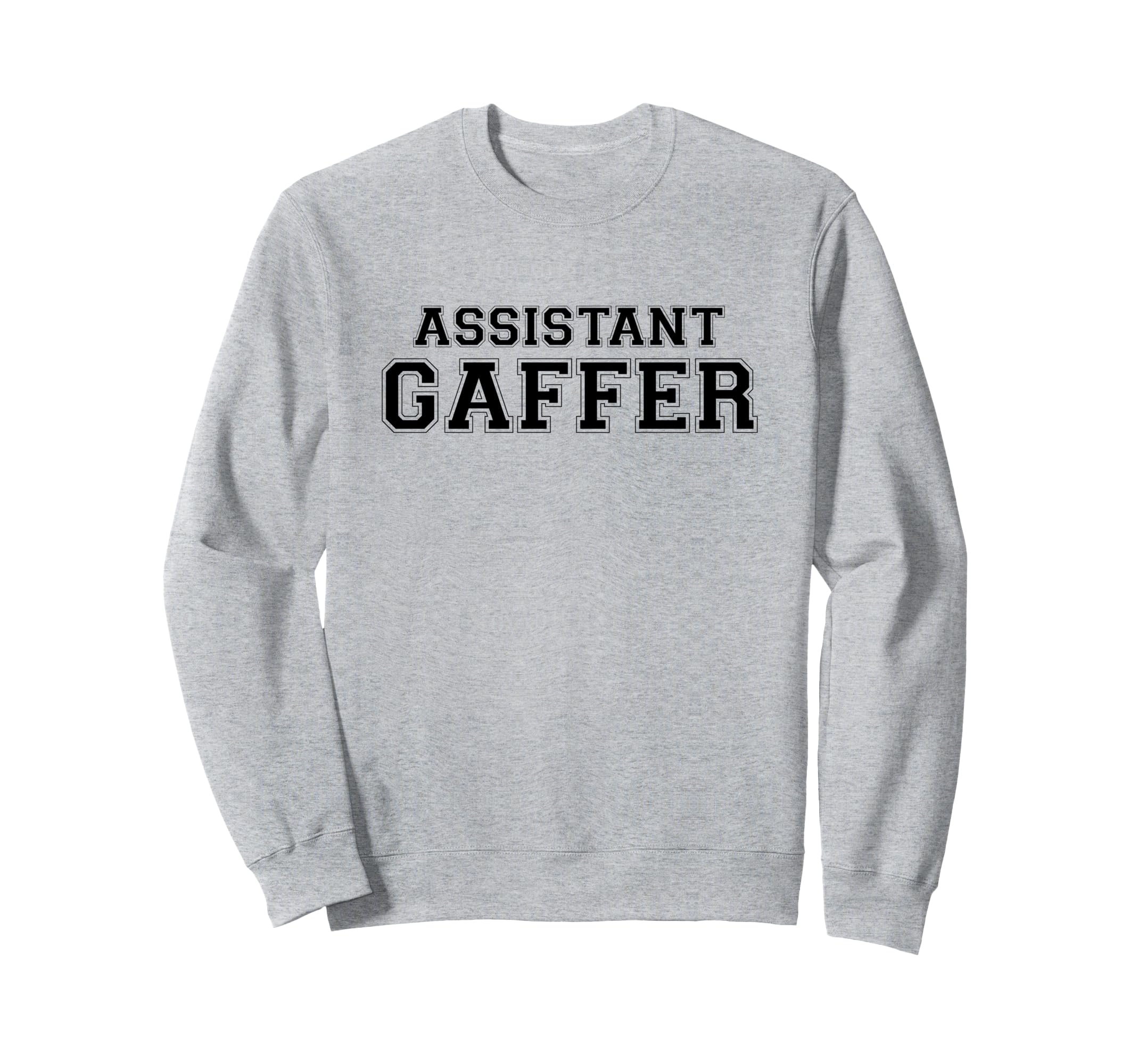 Assistant Gaffer Funny Soccer Coach Sweatshirt - Trendy Graphic Men Women