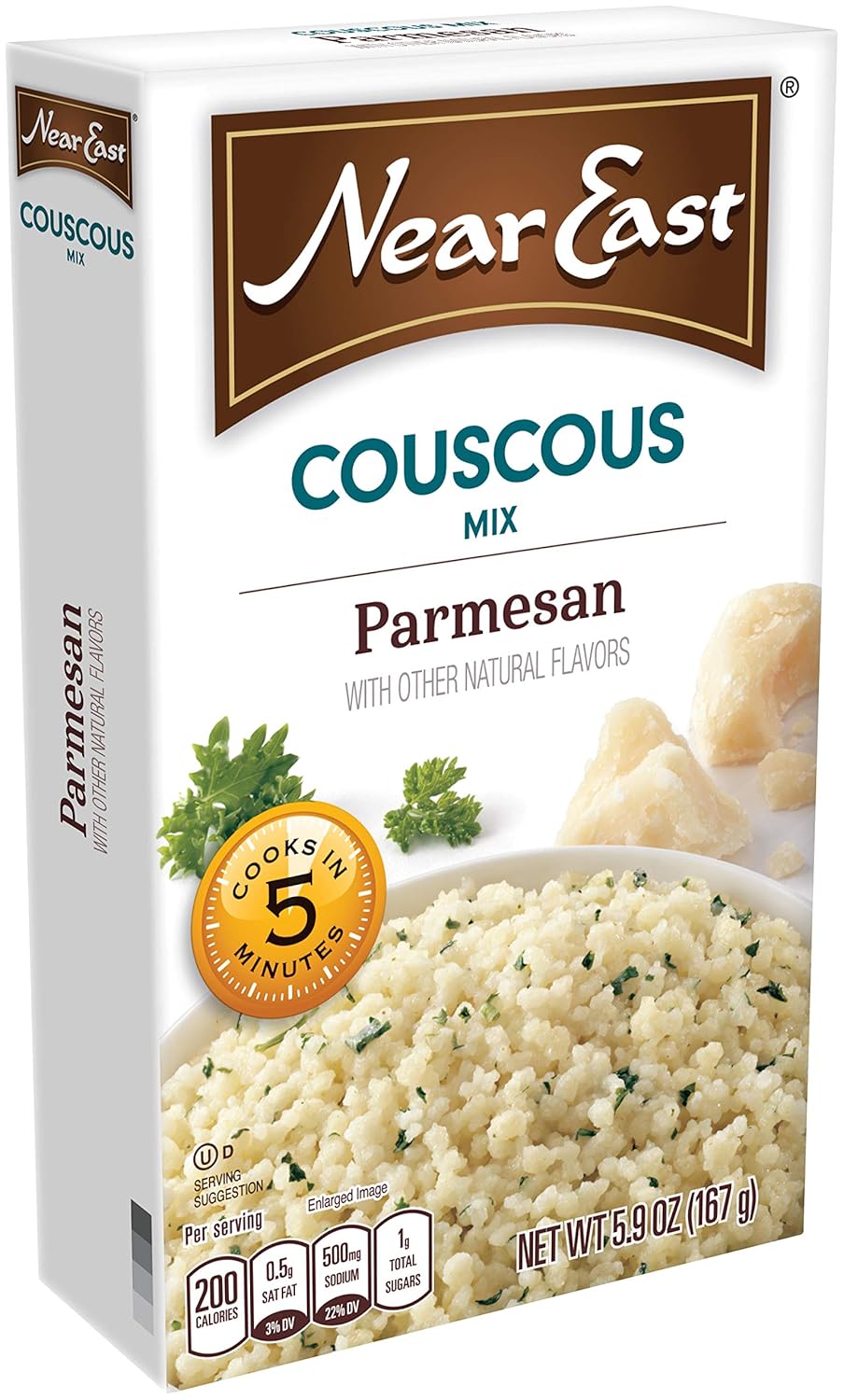 Near East Couscous Mix, Parmesan, Case of 12, 5.9 Oz