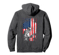 Welding American Flag Welder Hoodie - Casual Everyday Wear for Adults