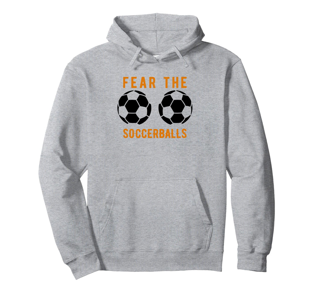 Funny Football Soccer Balls Fear Hoodie - Custom Art Print for Adults