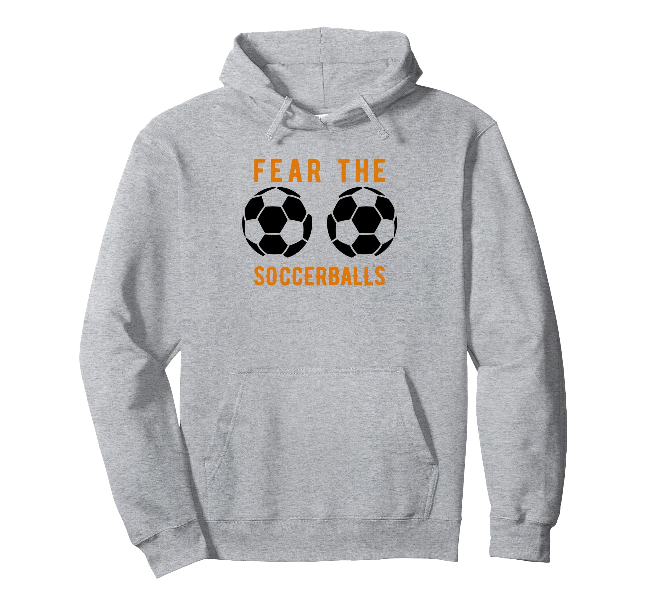 Funny Football Soccer Balls Fear Hoodie - Custom Art Print for Adults