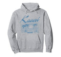 Kauai Hawaii Distressed Beach Hoodie - Aesthetic Graphic Unisex