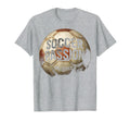 Soccer Passion Unleashed Football T-Shirt - Minimalist Print Unisex