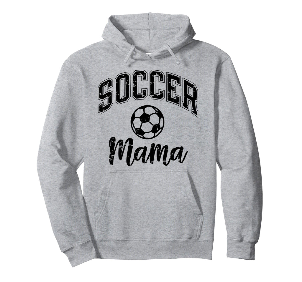 Soccer Mom Life Distressed Hoodie - Trendy Graphic Unisex