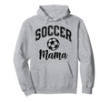 Soccer Mom Life Distressed Hoodie - Trendy Graphic Unisex