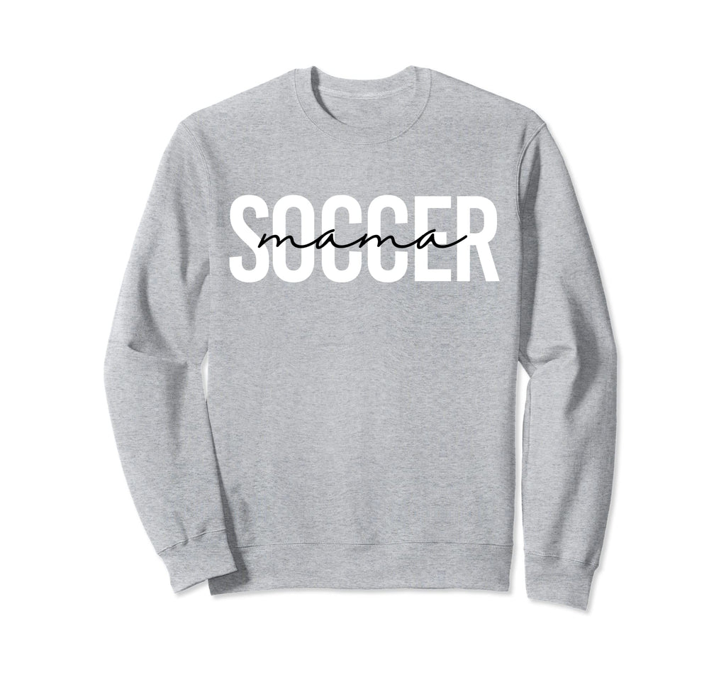 Soccer Mama Trendy Womens Mom Sweatshirt - Custom Art Print Men Women