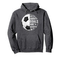 Lifes About Goals And Assists Funny Hoodie - Novelty Apparel for Adults