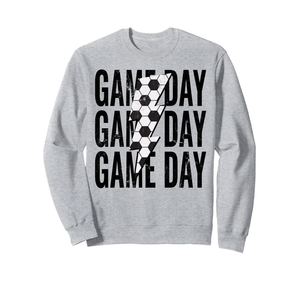 Womens Soccer Mom Leopard Game Sweatshirt - Minimalist Print for Adults