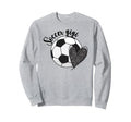 Soccer Gigi Grandma Heart Gigi Sweatshirt - Trendy Graphic for Adults