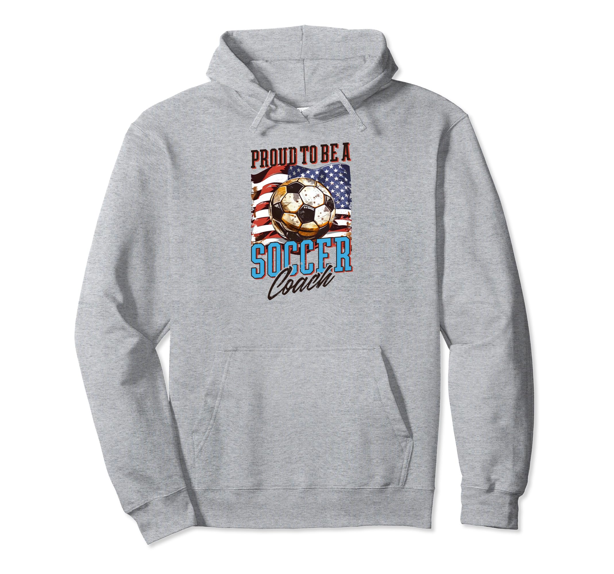 Proud To Be Soccer Coach Soccer Coach Hoodie - Streetwear Style Men Women