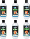 NOK OUT Premium Grade Pet Shampoo for Dogs and Cats, Veterinary Strength and Odor Eliminator Formula, Made in the USA, 20 Ounce Bottle, 6-Pack