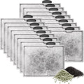 16 Pack Small Aquarium Filter Cartridges Compatible with Aqueon Replacement Filter Cartridges Compatible with Aqueon QuietFlow E Internal Power Filter Size 10 and Minibow Aquarium Filters Size 1/2.5/5