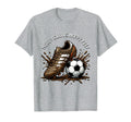 Muddy Cleats Happy Feet Soccer T-Shirt - Trendy Graphic Men Women