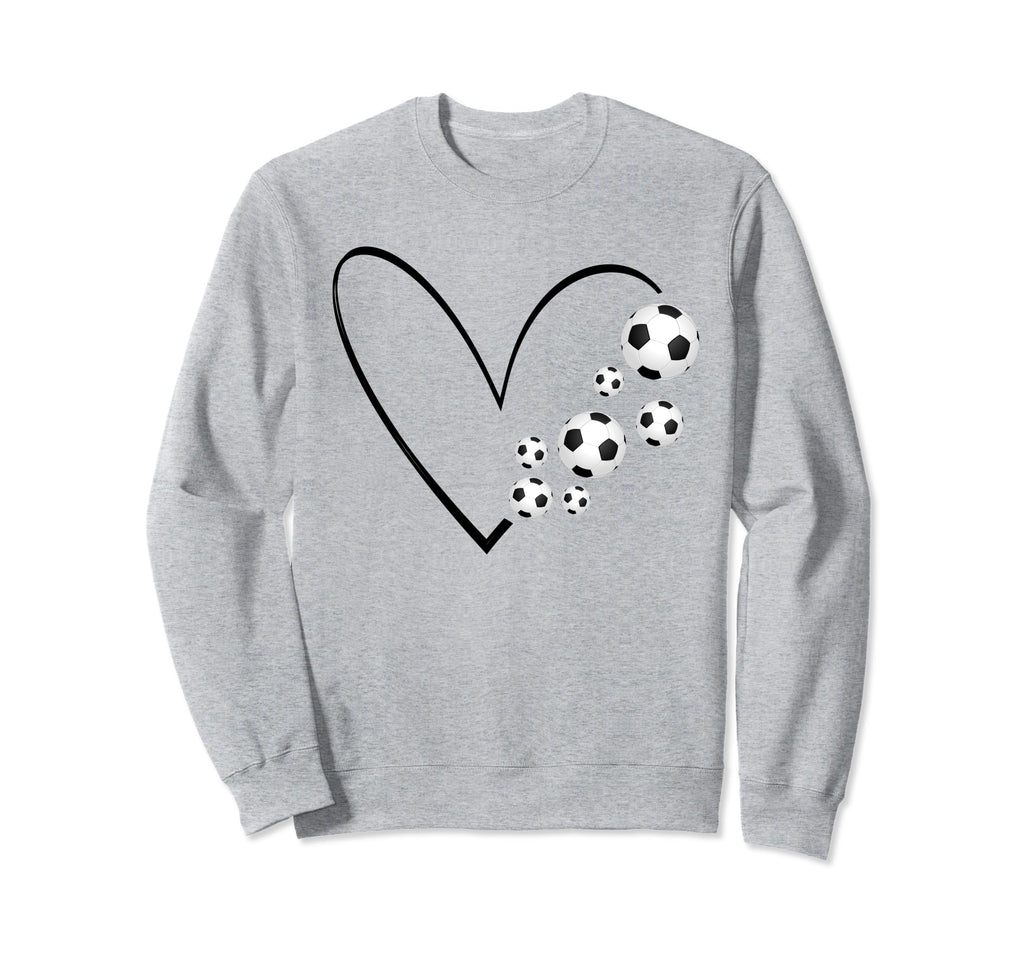Love Soccer Sweatshirt - Custom Art Print Unisex