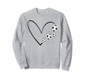 Love Soccer Sweatshirt - Custom Art Print Unisex