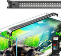 LED Aquarium Light with Remote, IP67 Waterproof Freshwater Planted Grow Light, Full Spectrum Fish Tank Light with Timer, Dimmable RGB+W, Upgrade Appearance, High Performance (36-41inch)