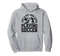 Soccer Just Who Loves Playing Soccer Hoodie - Custom Art Print Men Women