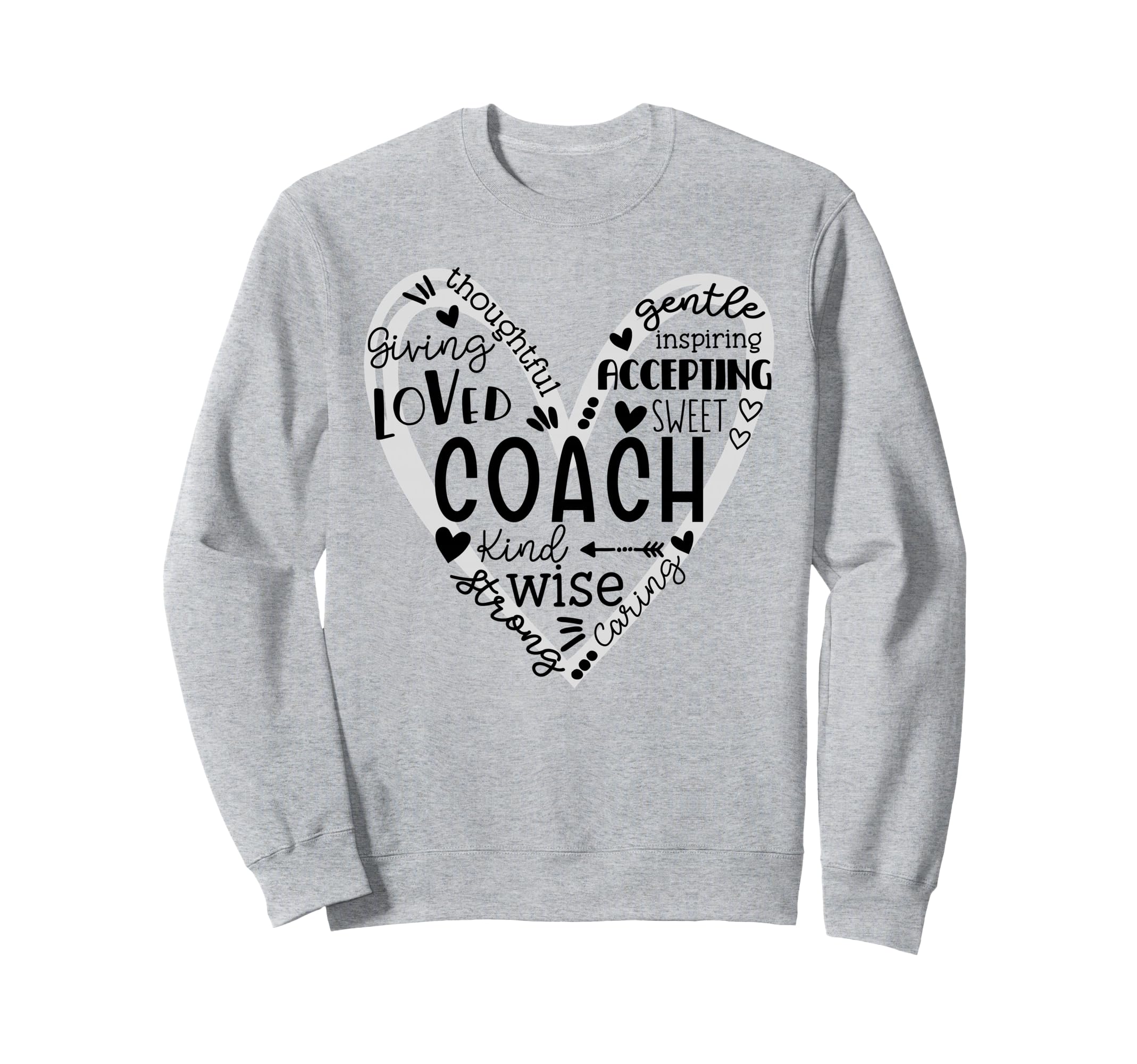 Coach Definition Coach Funny Coach Sweatshirt - Minimalist Print Unisex