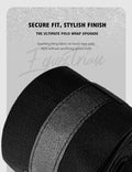 Harrison Howard Horse Polo Wraps Upgrade with Bling Leg Wraps for Horses 4-Pack Fleece Leg Wraps Stable Supplies Black L