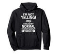 Loud Soccer Coach Im Not Yelling Soccer Hoodie - Trendy Graphic Men Women