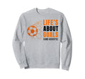 Soccer Football Assistant Soccer Sweatshirt - Graphic Print for Adults