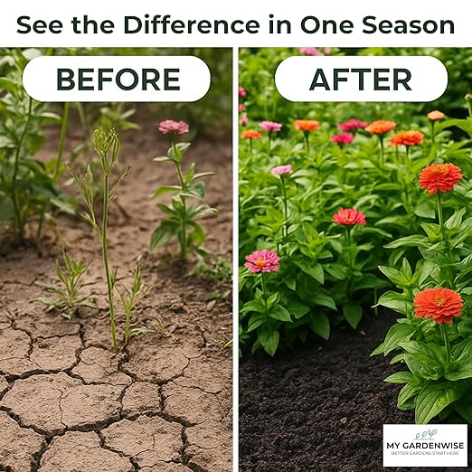 Gypsum for Soil - Calcium for Plants - Gypsum Fertilizer for Gardening, Lawn & Vegetables - Calcium for Garden (1/2 qt. - 1 lb.)