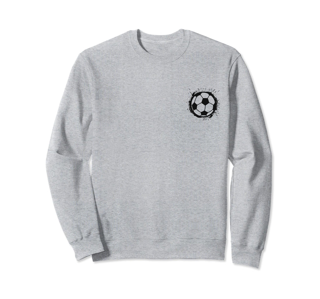 Soccer Player Ball Sports Sweatshirt - Fun Novelty Design Men Women
