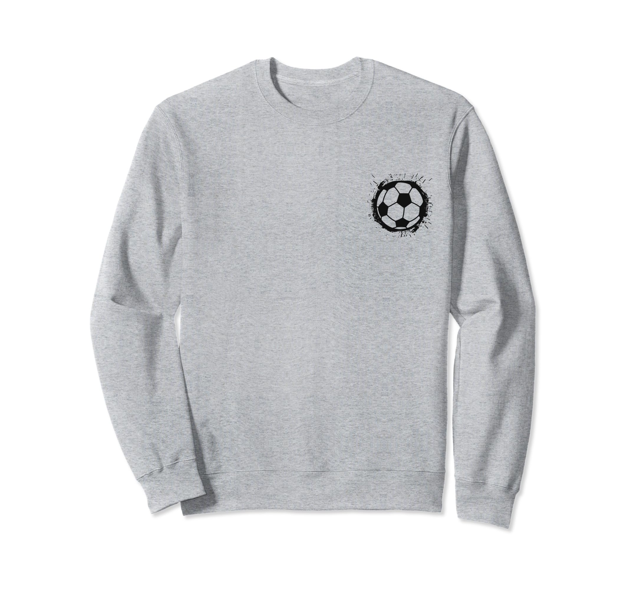 Soccer Player Ball Sports Sweatshirt - Fun Novelty Design Men Women