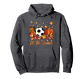 Tis Season Soccer Pumpkin Autumn Hoodie - Casual Everyday Wear Men Women