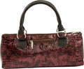Wine Clutch Bag (Thermal Insulated) Trendy Women’s Carry Tote | Holds Red & White 750mL Bottles | Trendy Fashion | Incl. Portable Waiter-Style Corkscrew