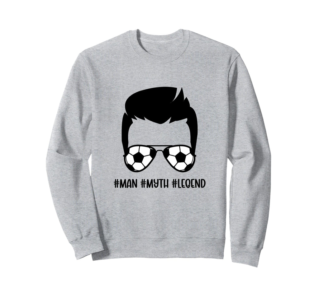 Soccer Dad Football Dad Fathers Sweatshirt - Aesthetic Graphic Men Women