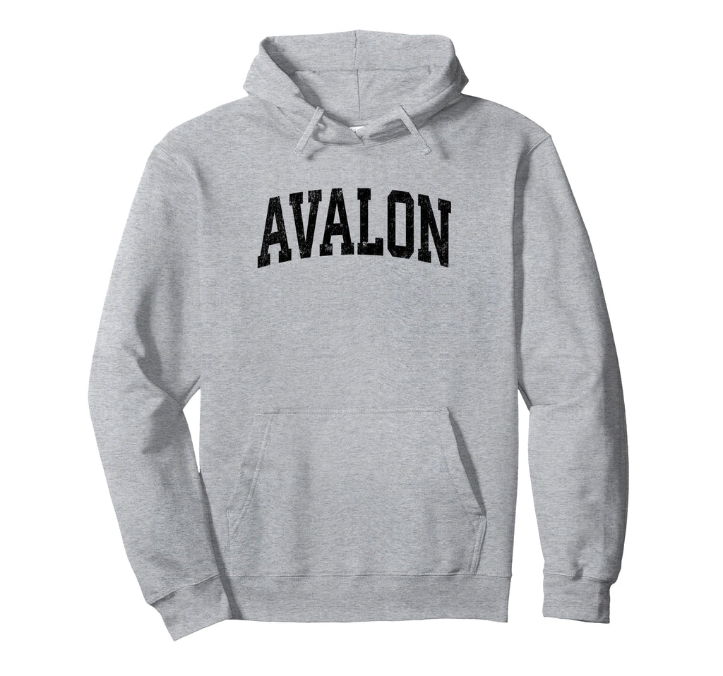 Avalon New Jersey Nj Athletic Sports Hoodie - Novelty Apparel Men Women