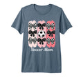 Soccer Mom Coquette Bow Soccer Mom T-Shirt - Novelty Apparel Men Women