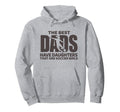 Soccer Daughter Proud Dad Athlete Hoodie - Minimalist Print for Adults