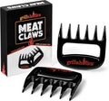 Grillaholics BBQ Meat Shredder Claws - Wolverine Style Ultra-Sharp Blades Quickly Lift Handle & Shred Meats - Best Dishwasher Safe Bear Claw Pulled Pork Meat Shredders in BBQ Grill Accessories (Black)