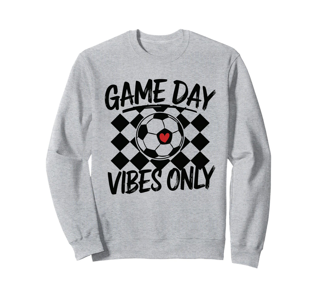 Groovy Soccer Soccer Game Day Sweatshirt - Fun Novelty Design for Adults