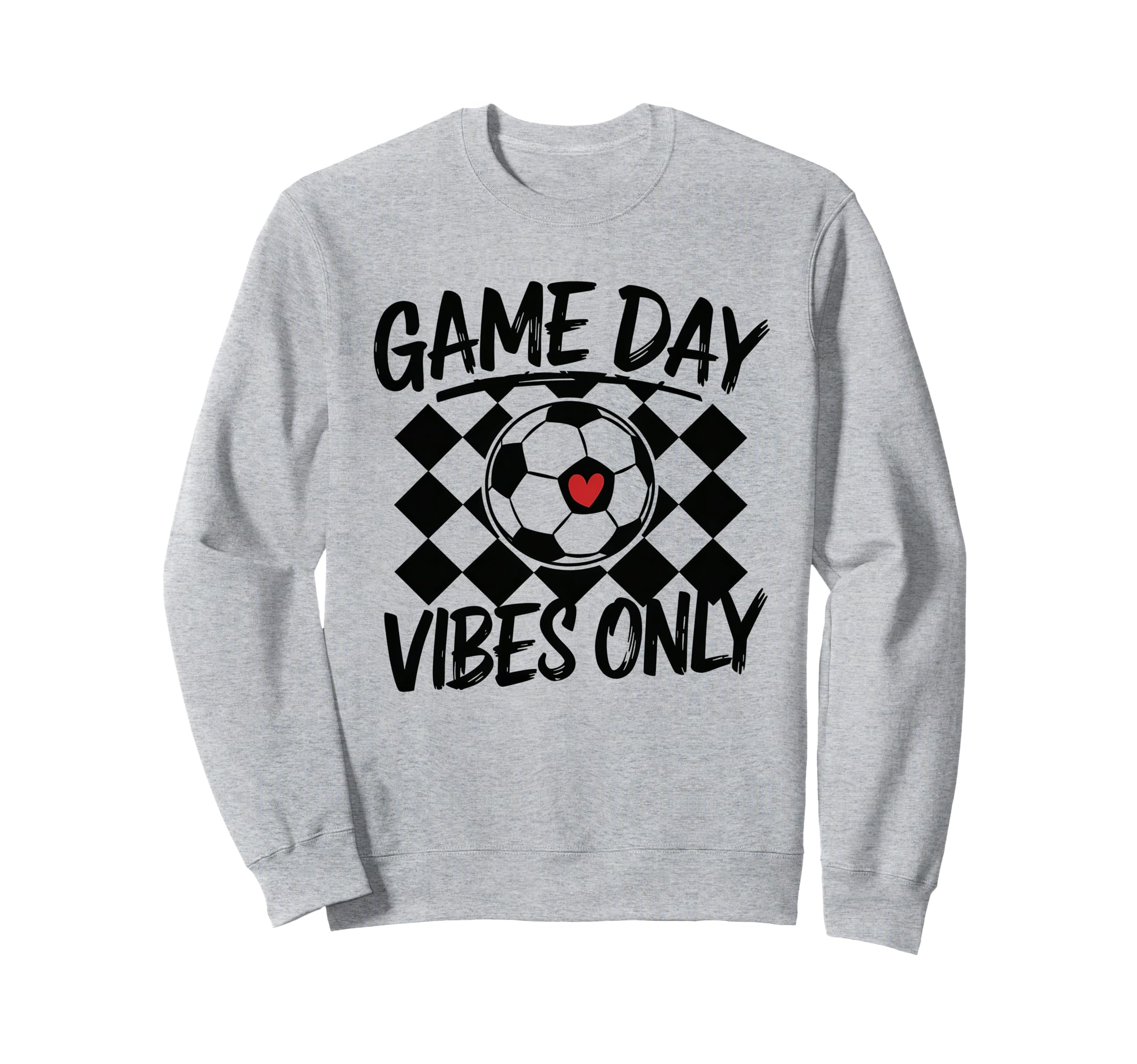 Groovy Soccer Soccer Game Day Sweatshirt - Fun Novelty Design for Adults