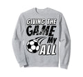 Soccer Dad Soccer Brother Soccer Sweatshirt - Aesthetic Graphic for Adults