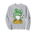 Soccer Gnomes Football Soccer Sweatshirt - Minimalist Print for Adults
