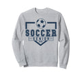 Soccer Senior Night Soccer Senior Sweatshirt - Minimalist Print for Adults