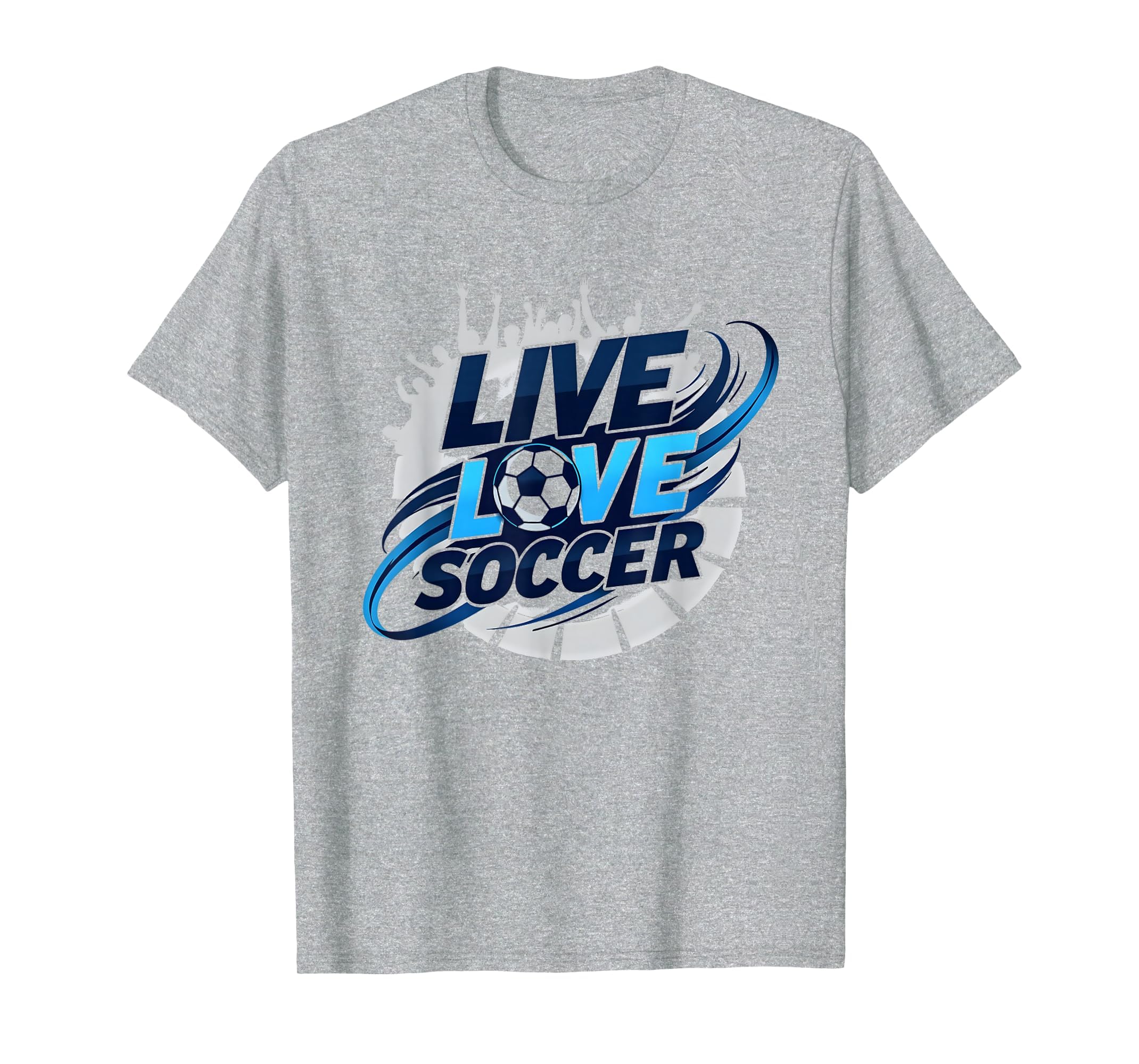 Soccer Mom Live Love Soccer Passion Sweatshirt - Trendy Graphic Unisex