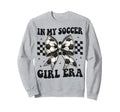 My Soccer Era Coquette Bow Soccer Sweatshirt - Trendy Graphic Men Women