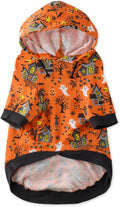 Rocky – The Orginal Lightweight Hooded TEE 100% Organic Cotton Dog Hoodie Pet Coat Sweater for Small, Medium, Large Dogs, Spooky, X-Large