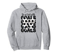 Soccer Coquette Be Goals Hoodie - Novelty Apparel Men Women
