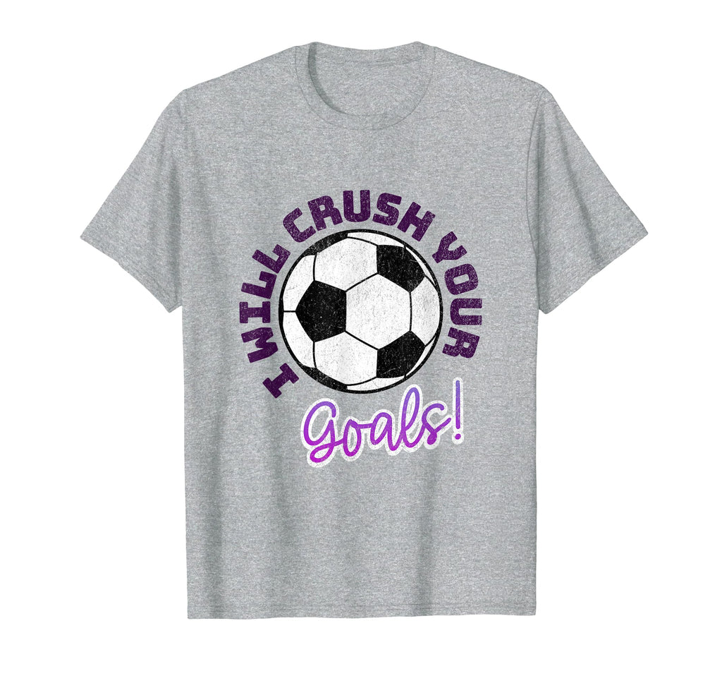 Soccer Goalie Keeper Funny T-Shirt - Novelty Apparel for Adults