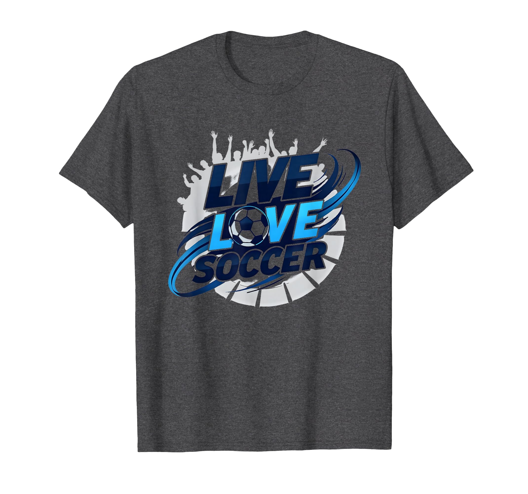 Soccer Mom Live Love Soccer Passion Sweatshirt - Unique Graphic for Adults