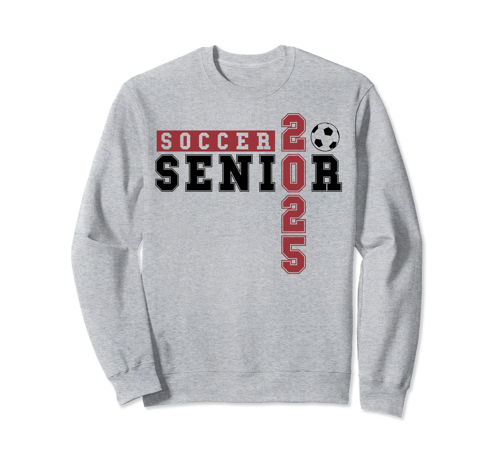 Soccer Senior Night Soccer Senior 2025 Sweatshirt - Trendy Graphic Unisex